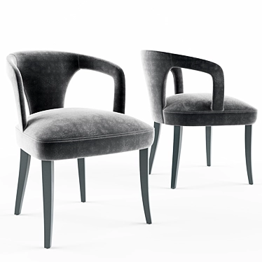 Mary Q Chair: Sleek Design and Comfort 3D model image 1 