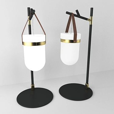 Campo Almon Lamp: Aromatic Elegance 3D model image 1 