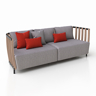 Swing XL Sofa: Ethimo Collection 3D model image 1 