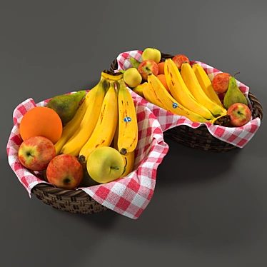 Rattan fruit baskets