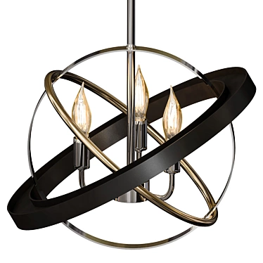 Cosmic Metal Chandelier CL15113 3D model image 1 