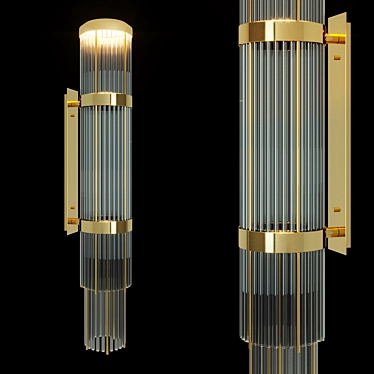 Pharo Luxury Wall Sconce 3D model image 1 