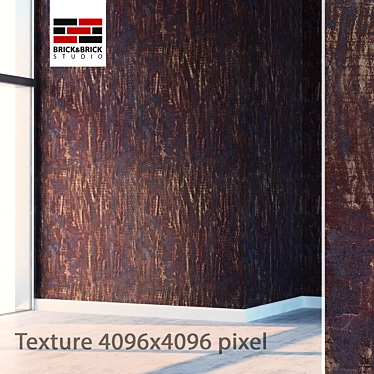 Seamless Detailed Metal Texture 3D model image 1 