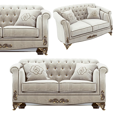 Classic double sofa Carpanese