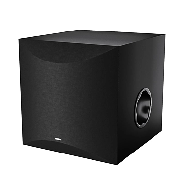 Powerful Yamaha NS-SW100 Subwoofer 3D model image 1 