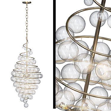 Wanderlust Crystal Chandelier 3D model image 1 