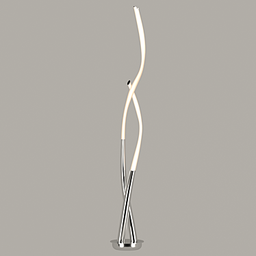 ARMONIA Floor Lamp: Modern LED Torcher | Dimmable, 30W, 2250Lm 3D model image 1 