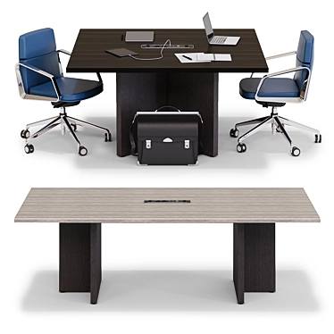 LAS ELITE: Exquisite Tables for Elegant Spaces 3D model image 1 