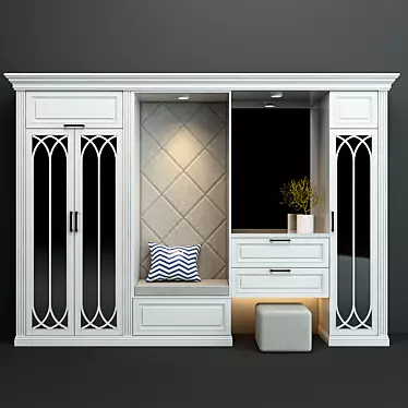 Lock Room Combo Cabinet 3D model image 1 