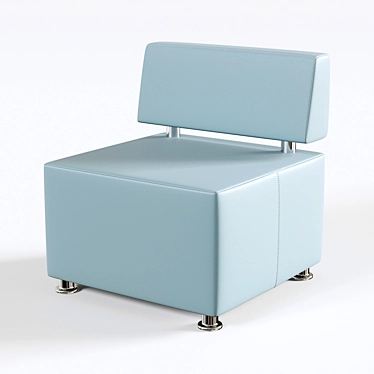 Malta 1-Seater Section: Elegant and Comfortable 3D model image 1 