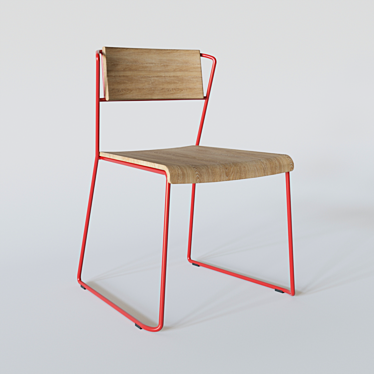 Creative Transit Chair 3D model image 1 