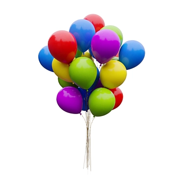 4k PBR Balloon Textures 3D model image 1 