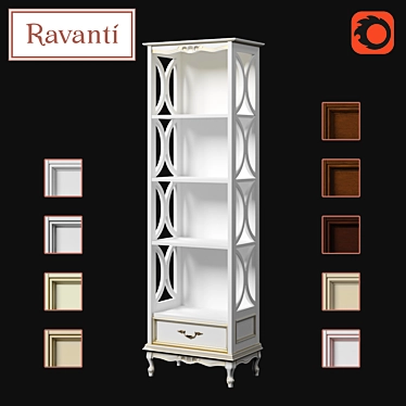 Ravanti Rack No. 2 - Stylish and Versatile 3D model image 1 