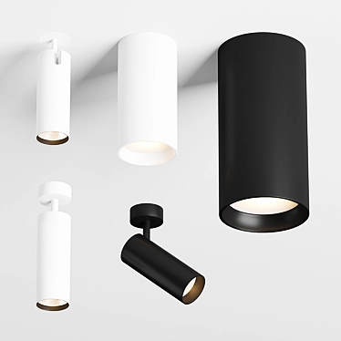 Modern Lighting Collection: Xal Bo 55 and Sasso 3D model image 1 