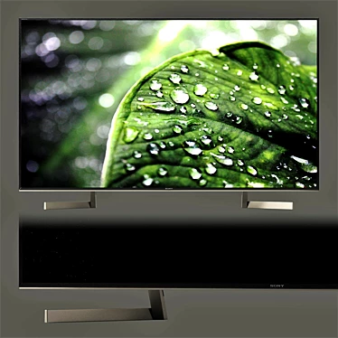 Sony KD-49XF9005 49" 4K HDR Smart TV 3D model image 1 