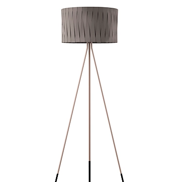 Twili Floor Lamp: Elegant Illuminate 3D model image 1 