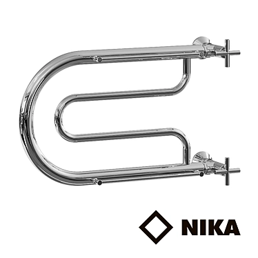 Luxury Heated Towel Rail: Nick PL1 3D model image 1 