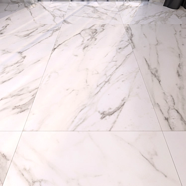 HD Marble Floor Tiles 3D model image 1 