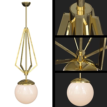 Elegant Illumination: Chandelier Gigolo 3D model image 1 