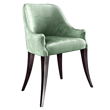 Elegant Dafna Chair: Sleek Design, Perfect Height 3D model image 1 