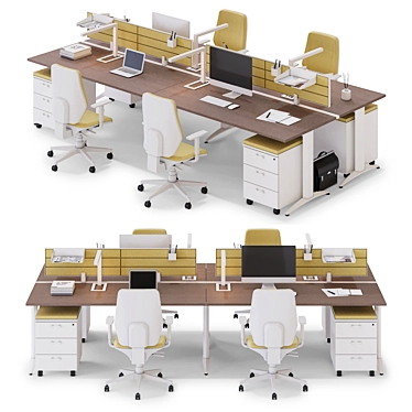 LAS OXI Workspace Solution 3D model image 1 