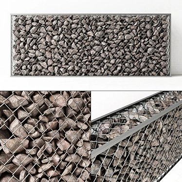 Gabion Rock Stones 3D Models 3D model image 1 