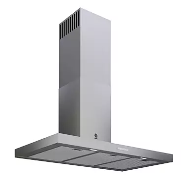 90cm Balay Hood 3BC094MX: Stylish & Efficient 3D model image 1 