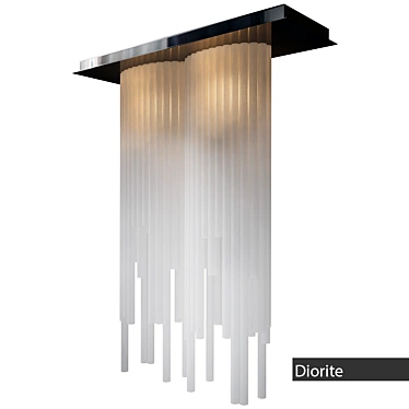 Italian Handmade Diorite Chandelier 3D model image 1 