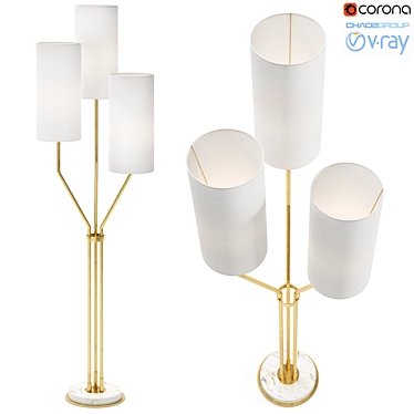 Modern Floor Lamp | Any Home ST003 3D model image 1 