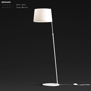 Modern Elegance Floor Lamp 3D model image 1 