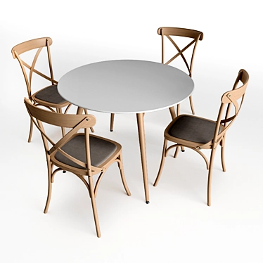 Juliagrup Daw table Silea chair