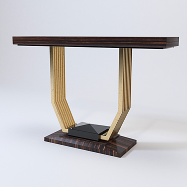 Luxurious Ferris Rafauli Console Table 3D model image 1 