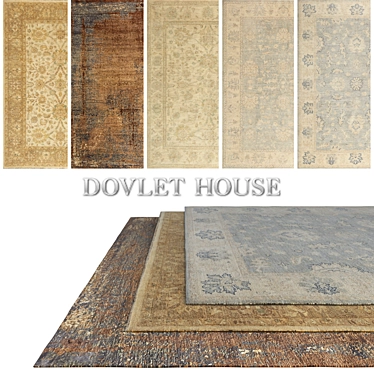 Title: DOVLET HOUSE Carpets Collection 3D model image 1 