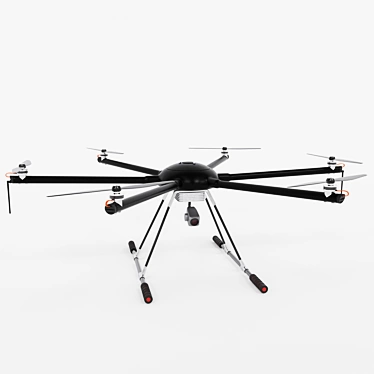 Matrix UAV Copter: Advanced Quadcopter with High Performance 3D model image 1 