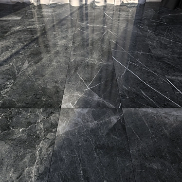 HD Marble Floor Tiles 3D 3D model image 1 