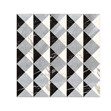 Elegant Kelly Wall Panel 3D model image 1 