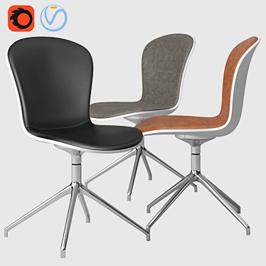 Modern Comfort: Adelaide Chair 3D model image 1 