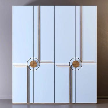 34 Cabinet: Stylish Storage Solution 3D model image 1 