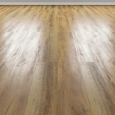 Classic Oak Vinyl Flooring - 8895-EIR 3D model image 1 