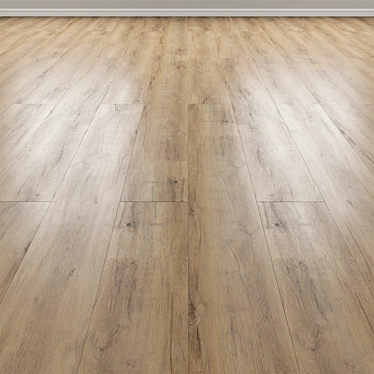 Ceramo Vinilam Oak Geneva 8870-eir: Premium Synchro Texture Oak Flooring 3D model image 1 