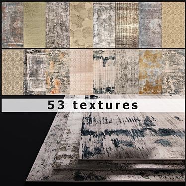 Luxurious SAHRAI Milano Rugs 3D model image 1 