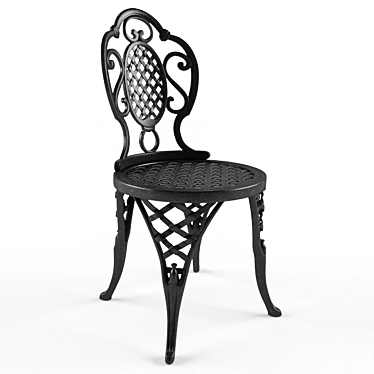 Outdoor Chair - Stylish, Durable, Comfortable 3D model image 1 