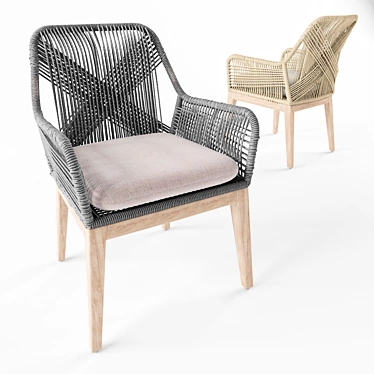Loom Accent Chair - Exceptional Comfort 3D model image 1 