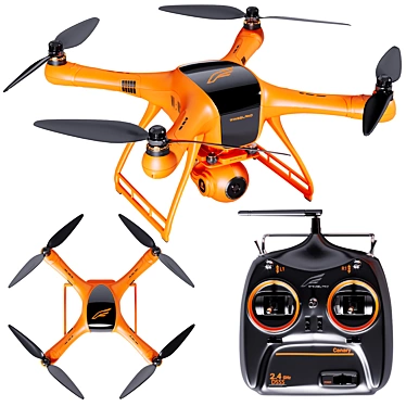 Wingsland Minivet M1 GPS Drone 3D model image 1 