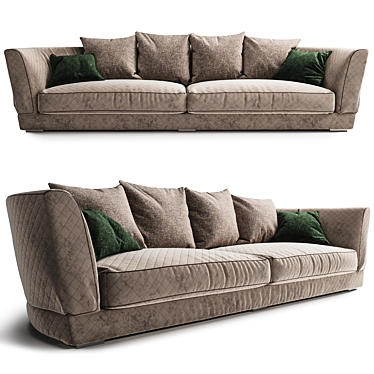 Tecni Nova 1716 Fortune II: Stylish Sofa, 3ds Max, Corona Render 3D model image 1 