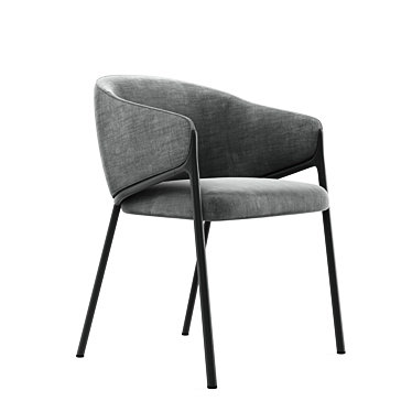 Streamlined SegisHammer Chair 3D model image 1 