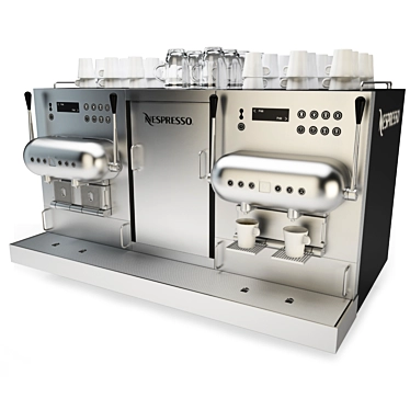 Nespresso Aguila: Premium 3D Coffee Machine 3D model image 1 