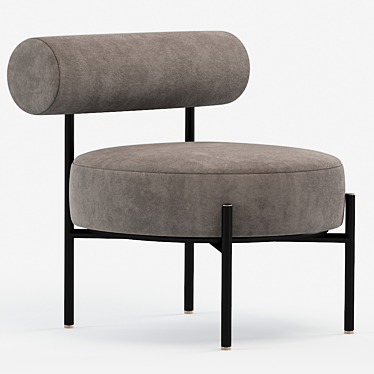 Ergo Lounge Chair 3D model image 1 