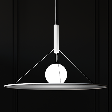 Elegant Pendant Light by AXOLIGHT 3D model image 1 