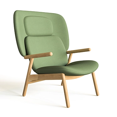 Geometric Elegance: Bolia Cosh Armchair 3D model image 1 